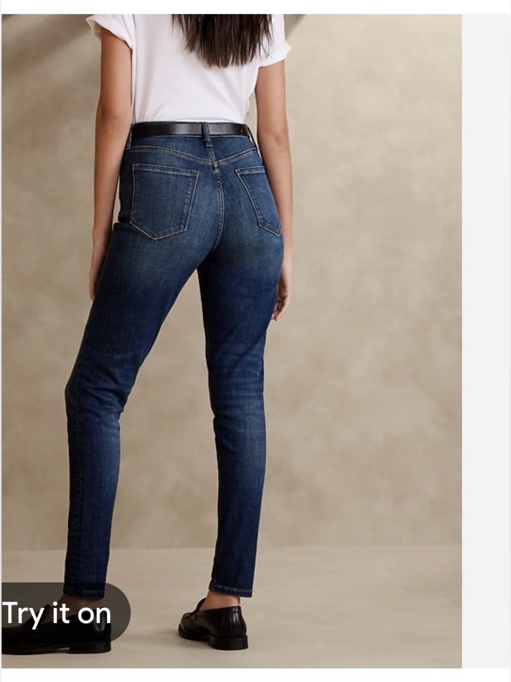 Banana Republic Skinny Fit in Dark Blue Size 28/6